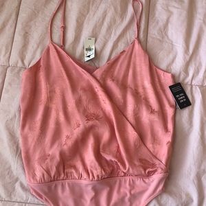 Pink Express Bodysuit
